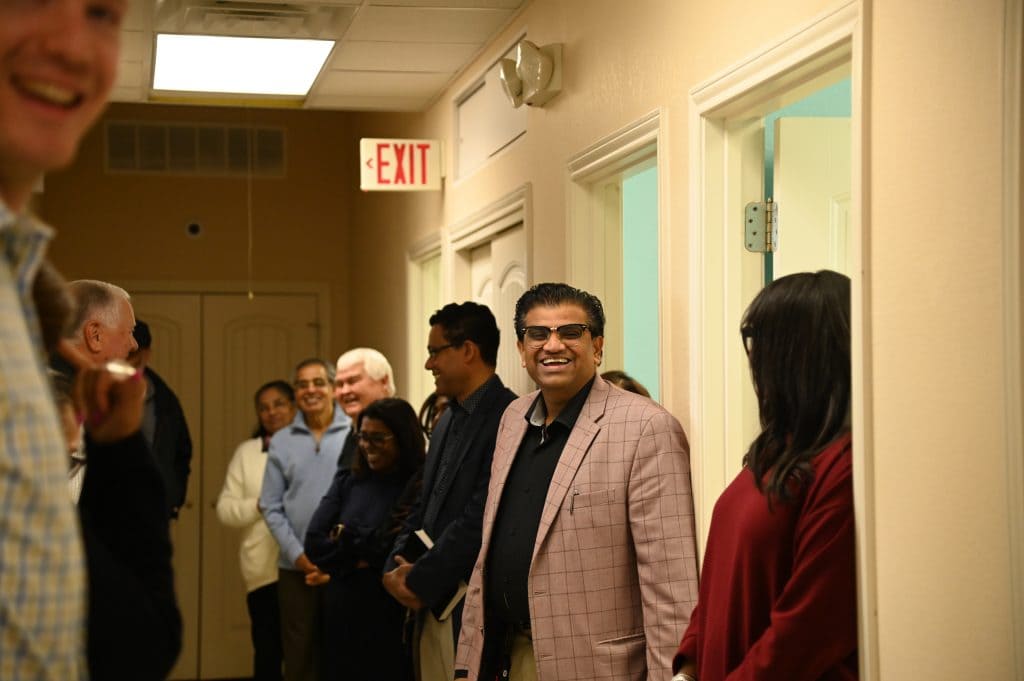 before the official opening of the new office