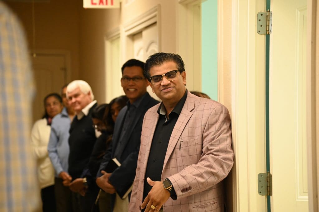 before the official opening of the new office