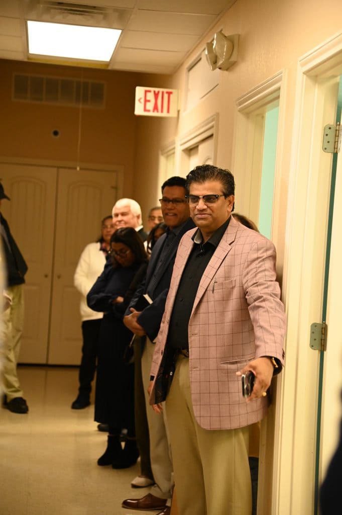 before the official opening of the new office