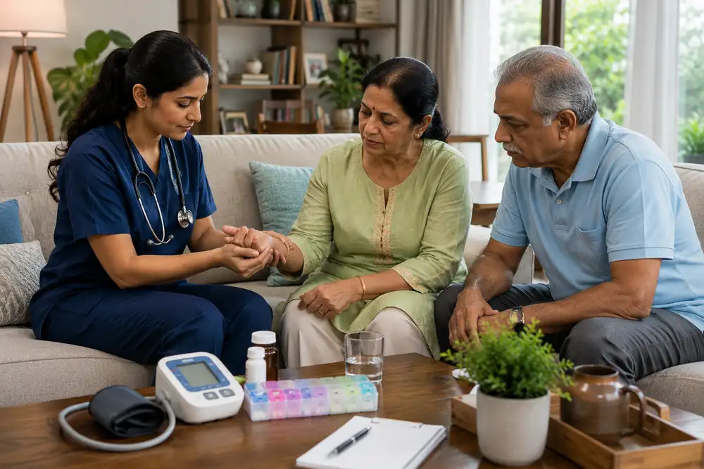 Pain and symptoms management home care services in Flower Mound TX supporting patient comfort